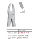 FORCEPS INFANTIL PARA MOLARES SUPERIORES #39R